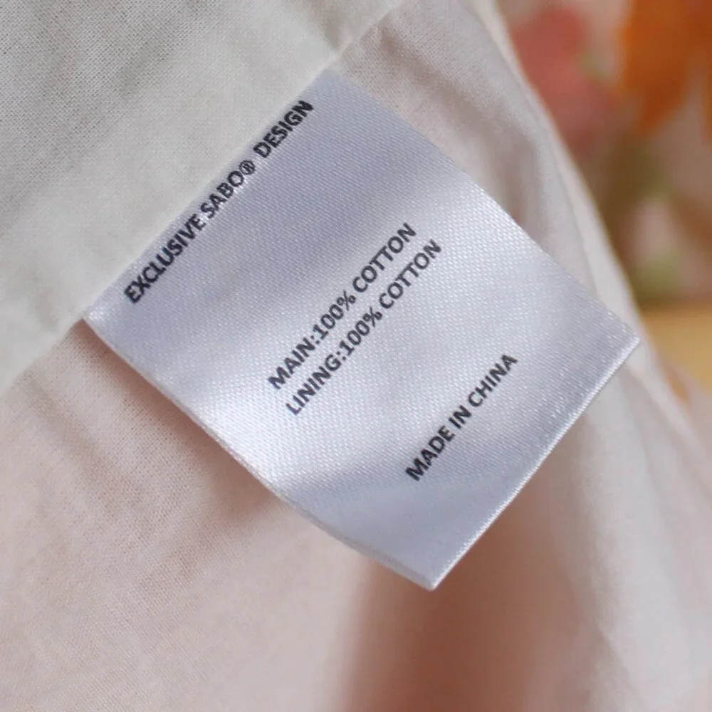 SABO Enga Dress Sunny Floral Orange Bust Cutout Puff Sleeve Mini Dess SZ Medium - Picture 8 of 8